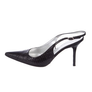 Dolce & Gabbana snakeskin pointed toe pump Size 7